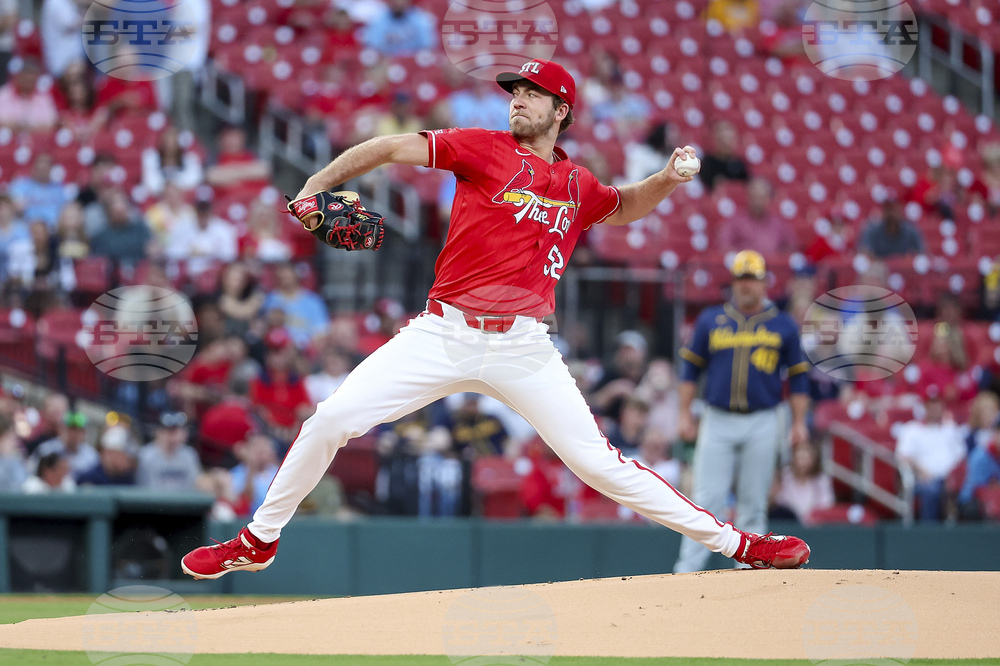 Brewers Cardinals Baseball