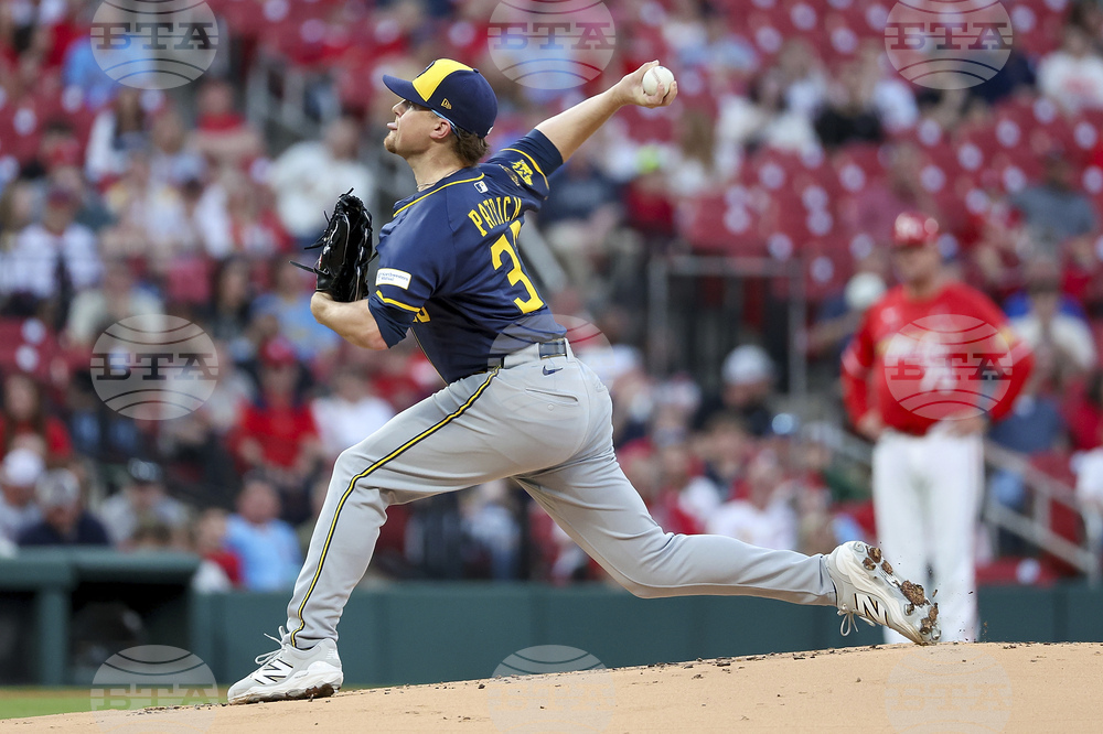 Brewers Cardinals Baseball