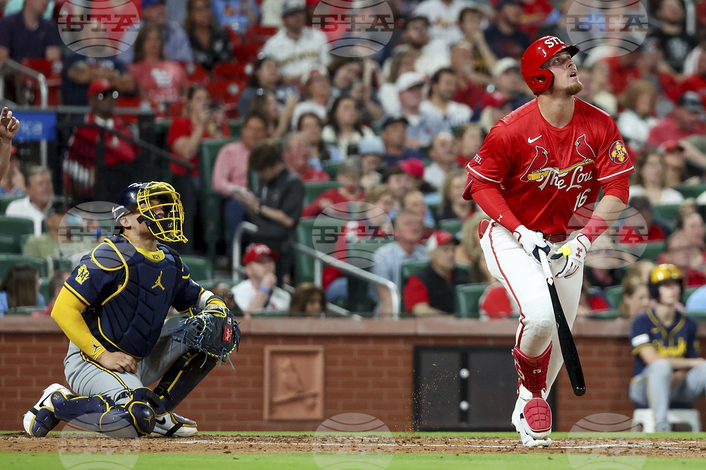 Brewers Cardinals Baseball