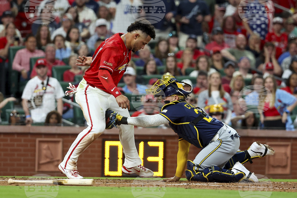 Brewers Cardinals Baseball