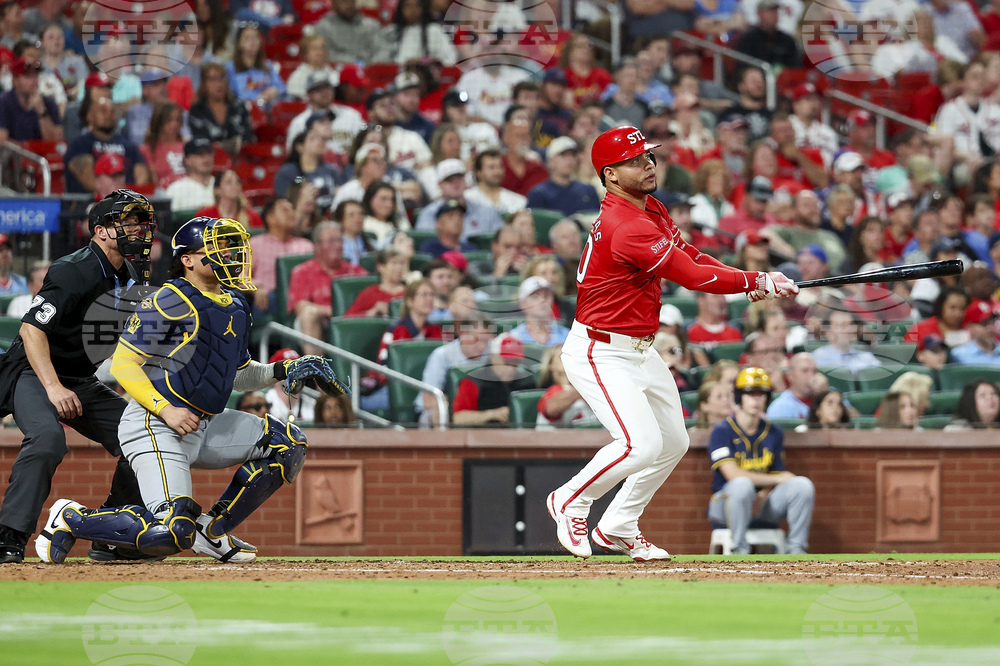 Brewers Cardinals Baseball