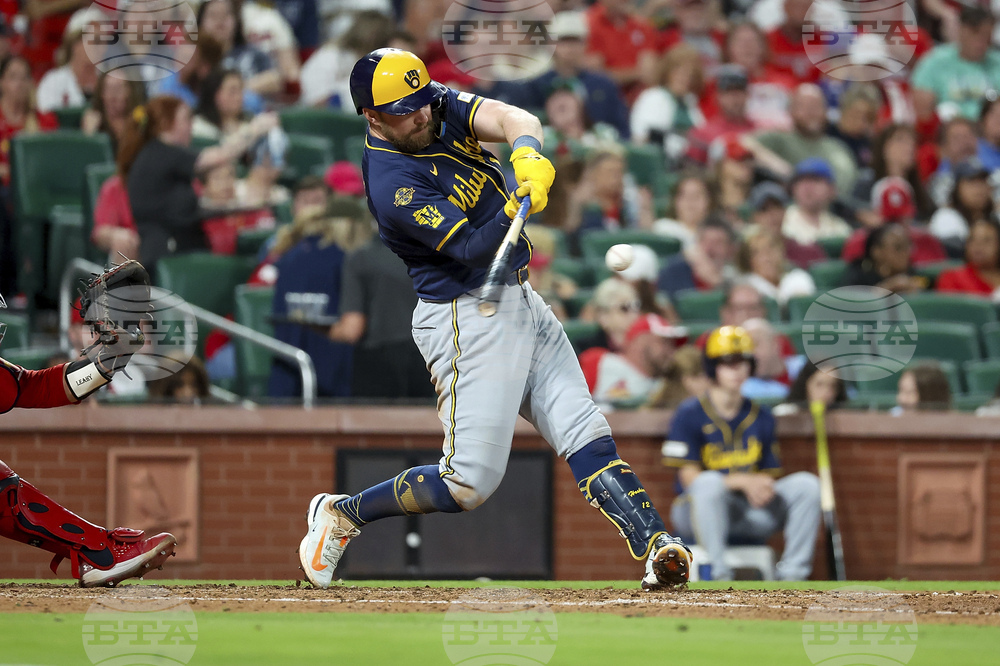 Brewers Cardinals Baseball