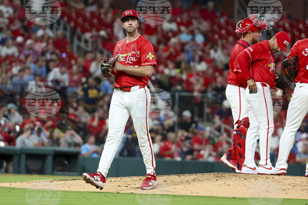 Brewers Cardinals Baseball