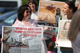 Русе - „Дунав мост“ - протест