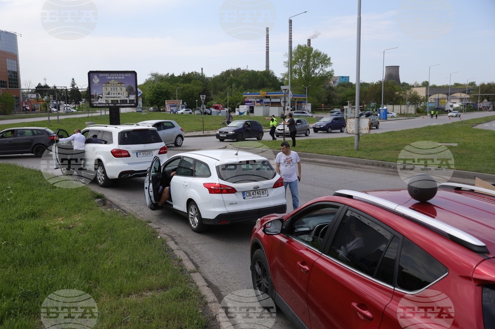 Русе - „Дунав мост“ - протест