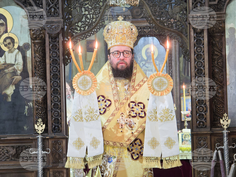 Видин - митрополит Пахомий - литургия