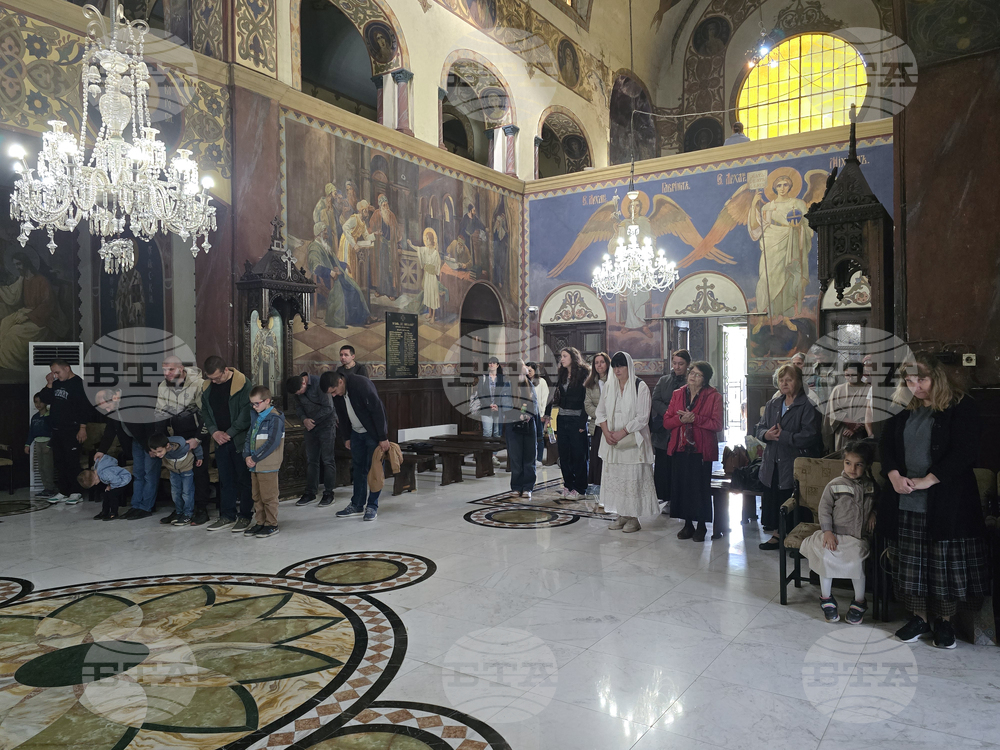 Видин - митрополит Пахомий - литургия