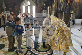 Видин - митрополит Пахомий - литургия