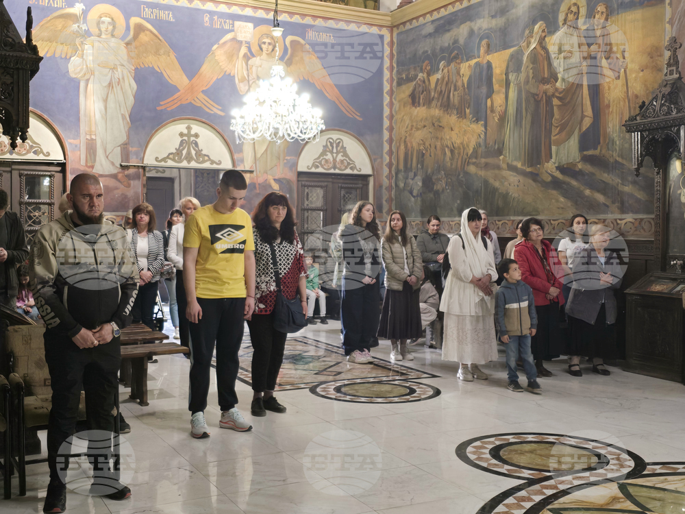 Видин - митрополит Пахомий - литургия