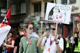 Сърбия - Нови Сад - протест