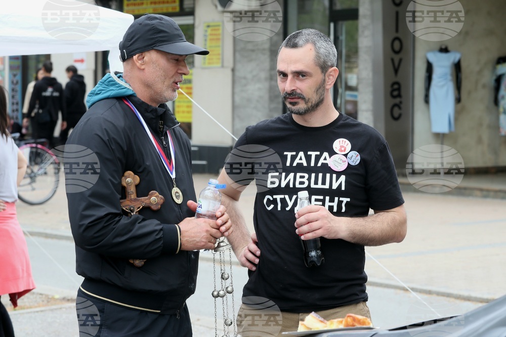 Сърбия - Нови Сад - протест