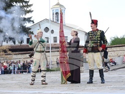 Панагюрище - мемориален комплекс „Априлци“ - историческа възстановка