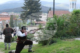 Панагюрище - мемориален комплекс „Априлци“ - историческа възстановка