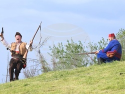 Панагюрище - мемориален комплекс „Априлци“ - историческа възстановка