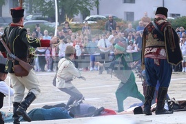 Панагюрище - мемориален комплекс „Априлци“ - историческа възстановка