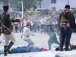 Панагюрище - мемориален комплекс „Априлци“ - историческа възстановка