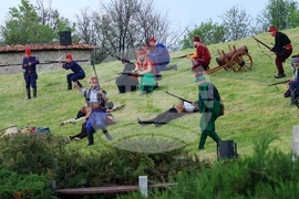 Панагюрище - мемориален комплекс „Априлци“ - историческа възстановка