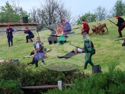 Панагюрище - мемориален комплекс „Априлци“ - историческа възстановка