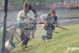 Панагюрище - мемориален комплекс „Априлци“ - историческа възстановка