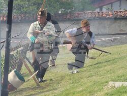 Панагюрище - мемориален комплекс „Априлци“ - историческа възстановка