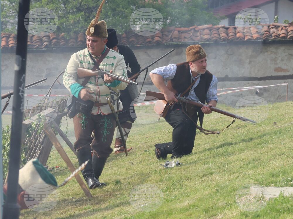 Панагюрище - мемориален комплекс „Априлци“ - историческа възстановка