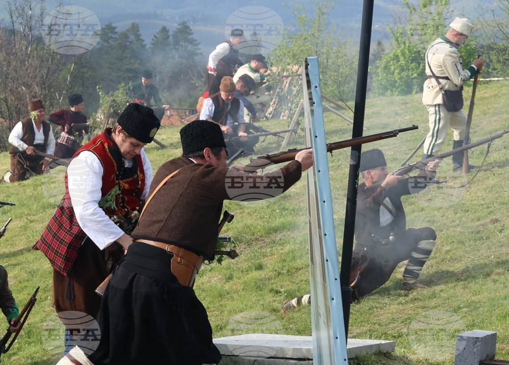 Панагюрище - мемориален комплекс „Априлци“ - историческа възстановка