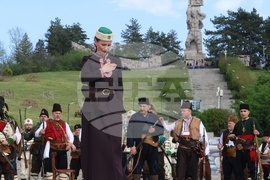 Панагюрище - мемориален комплекс „Априлци“ - историческа възстановка