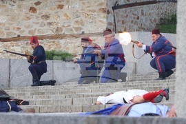 Панагюрище - мемориален комплекс „Априлци“ - историческа възстановка