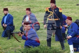 Панагюрище - мемориален комплекс „Априлци“ - историческа възстановка