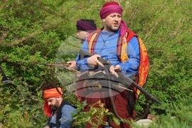 Панагюрище - мемориален комплекс „Априлци“ - историческа възстановка