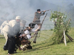 Панагюрище - мемориален комплекс „Априлци“ - историческа възстановка