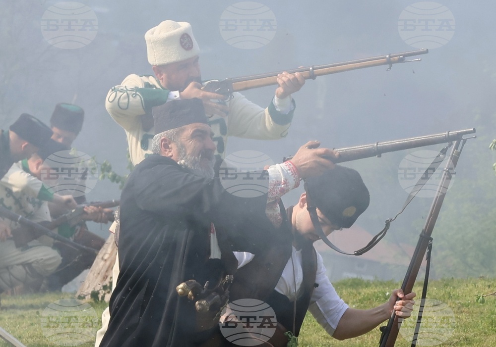 Панагюрище - мемориален комплекс „Априлци“ - историческа възстановка