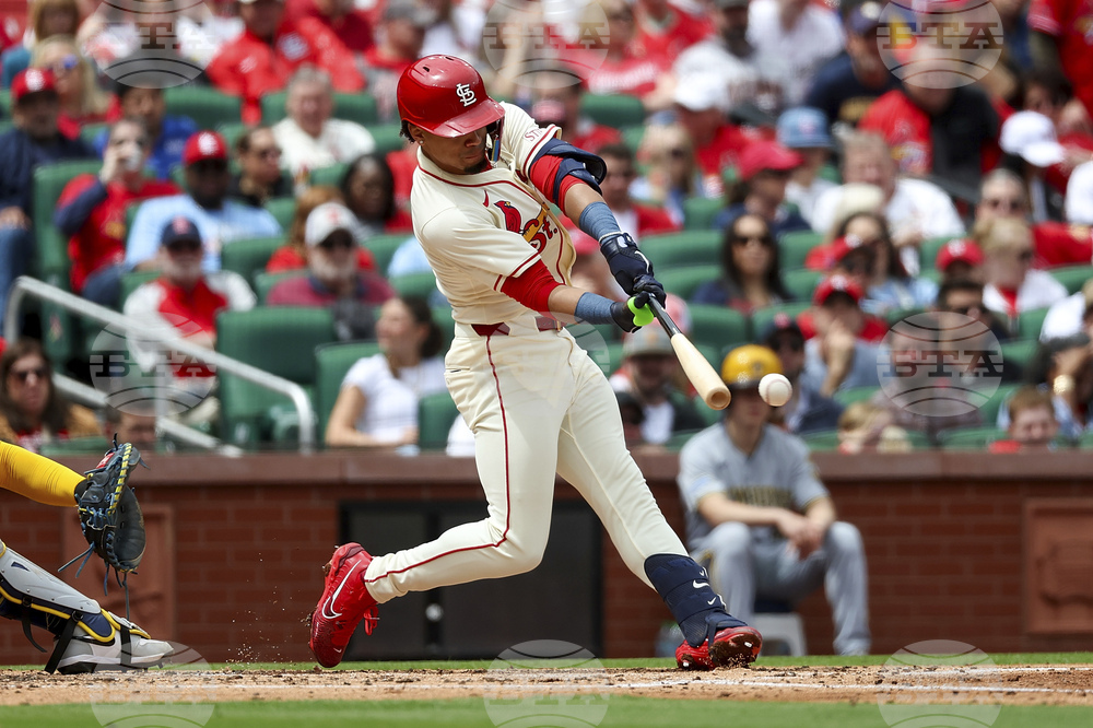 Brewers Cardinals Baseball