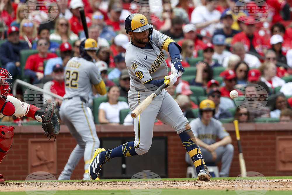 Brewers Cardinals Baseball