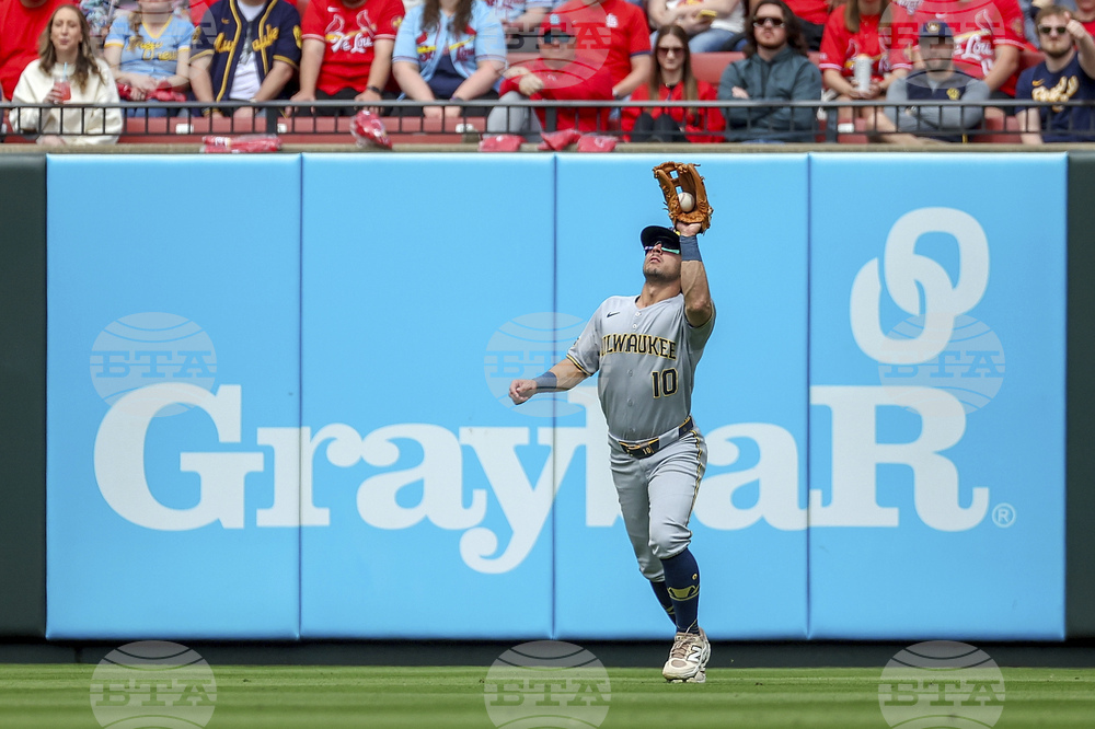 Brewers Cardinals Baseball