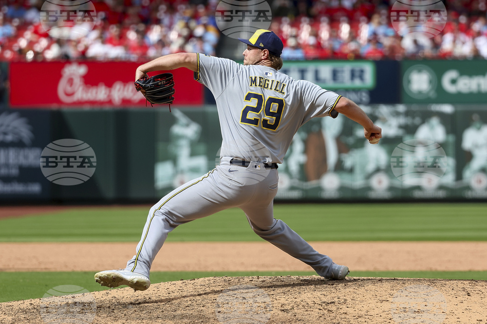 Brewers Cardinals Baseball