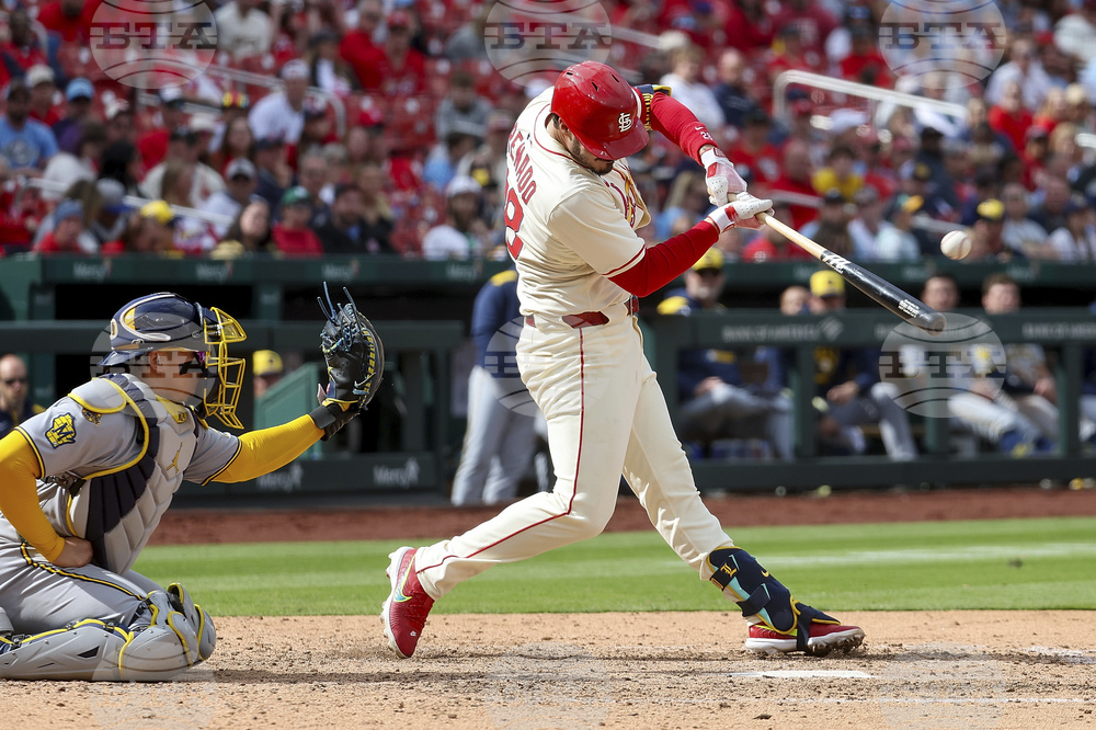 Brewers Cardinals Baseball