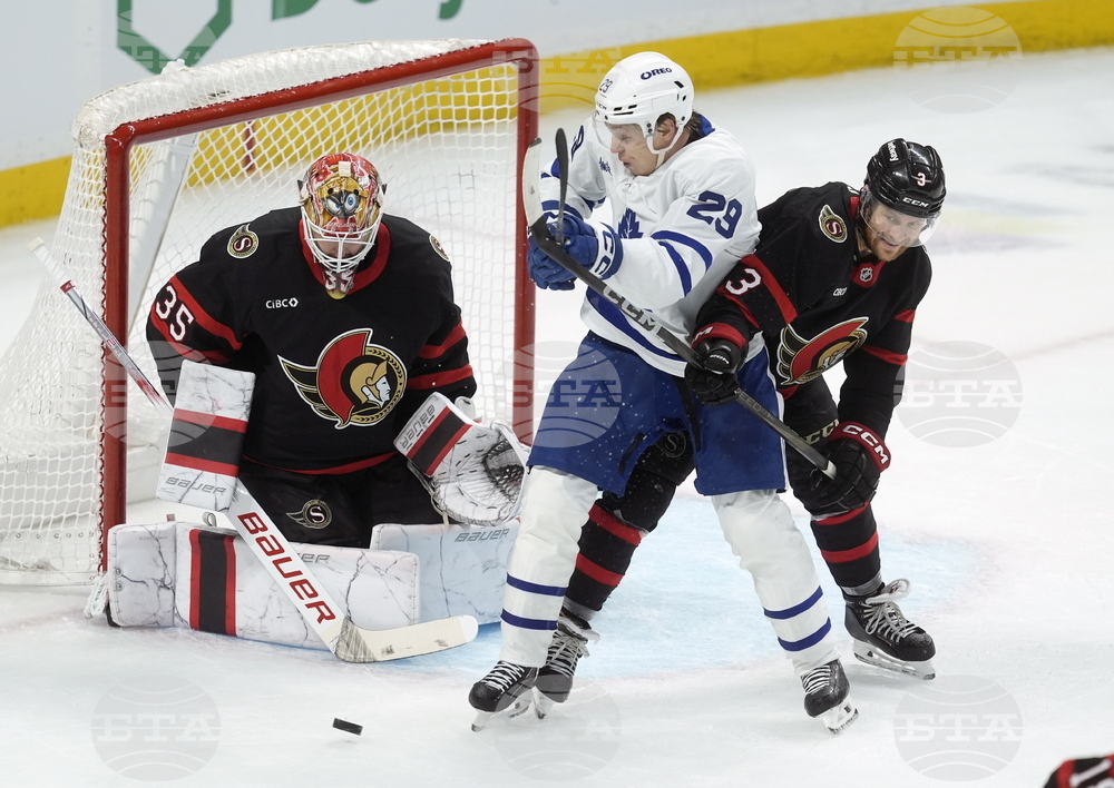NHL Maple Leafs Senators Hockey