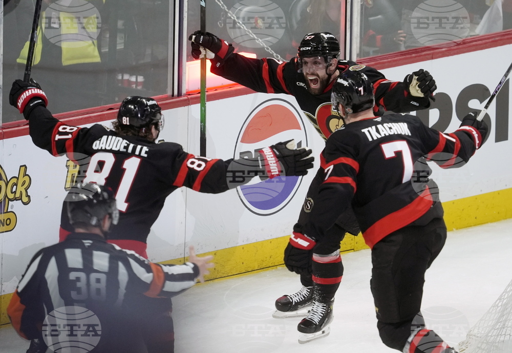 Отава се спаси от елиминация срещу Торонто с победа в четвъртия мач от плейофите в Националната хокейна лига