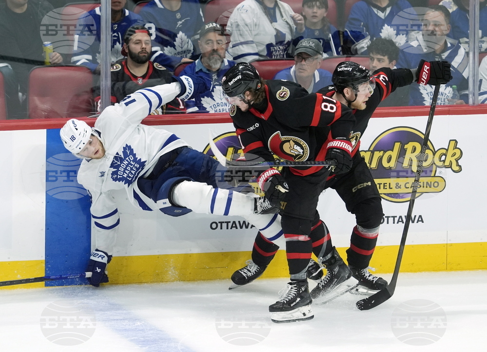 NHL Maple Leafs Senators Hockey
