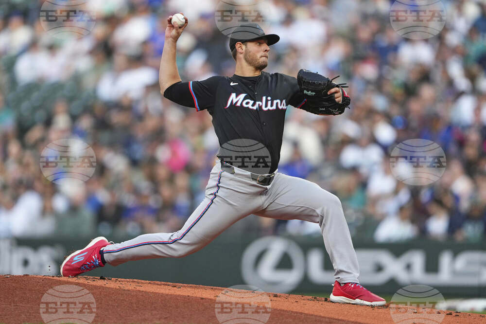 Marlins Mariners Baseball