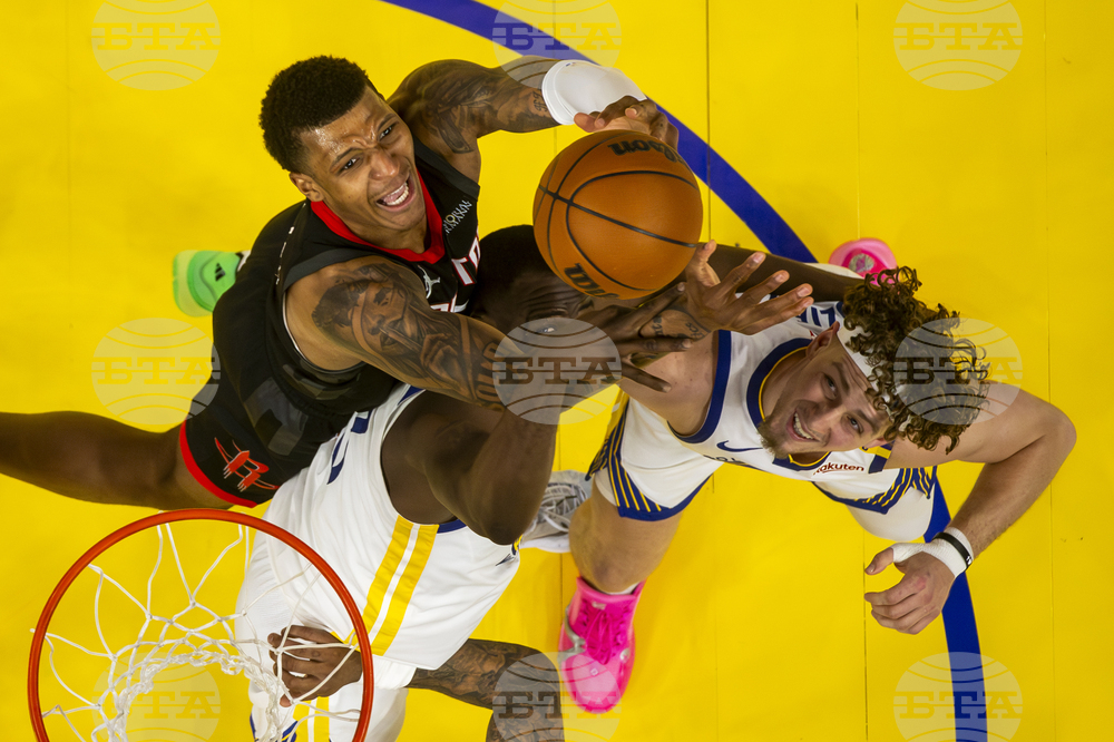 Rockets Warriors Basketball