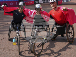 Britain London Marathon