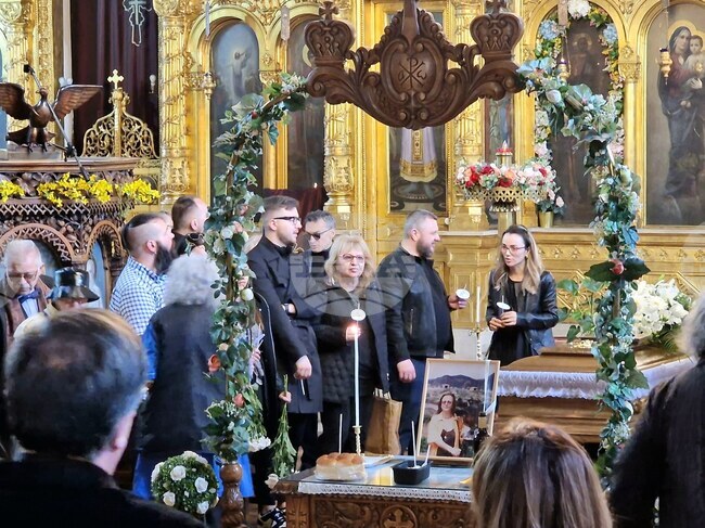 Опело за журналистката Даниела Кънева бе отслужено в столичния храм „Св. Седмочисленици“