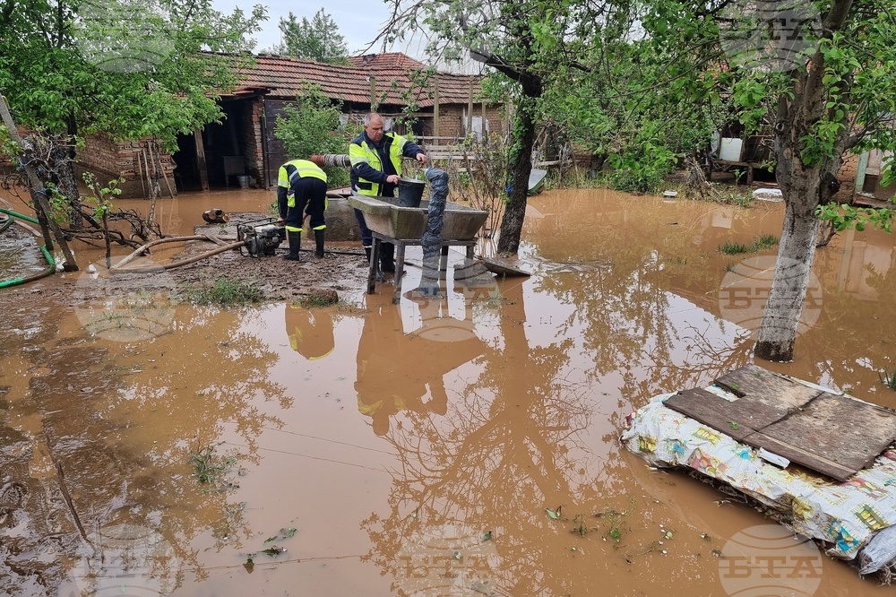 Село Лехчево - наводнение