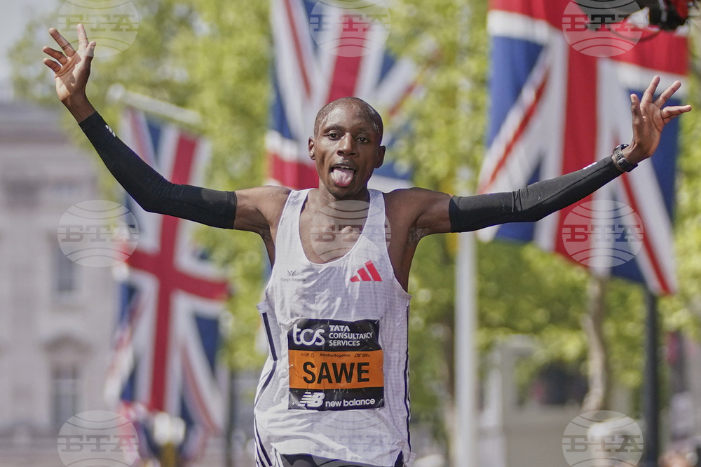 Кениецът Себастиан Сауе и етиопката Тигст Асефа спечелиха Маратона на Лондон при мъжете и при жените