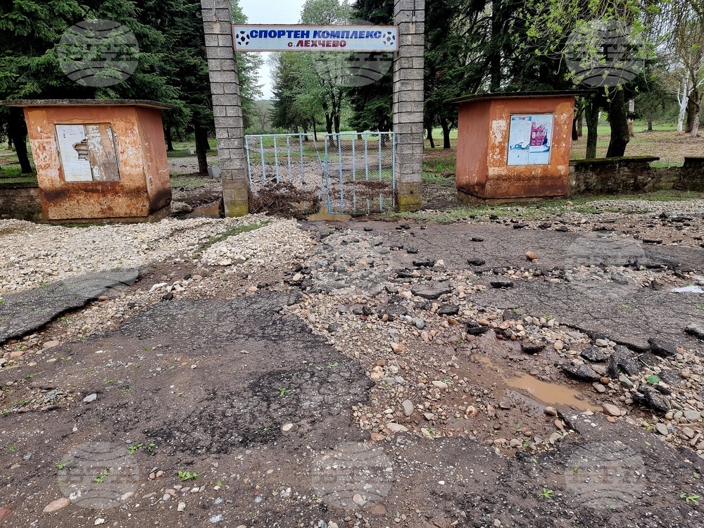 Село Лехчево - наводнение