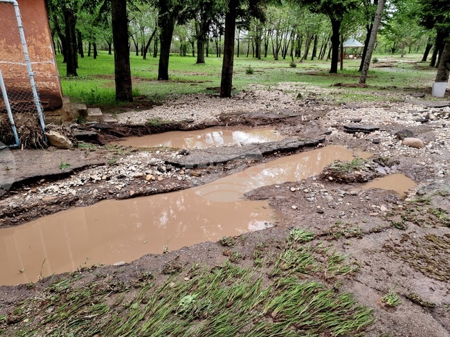 В Хърватия проливни дъждове и силен вятър създадоха проблеми