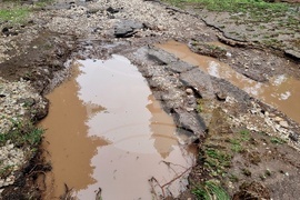 Село Лехчево - наводнение