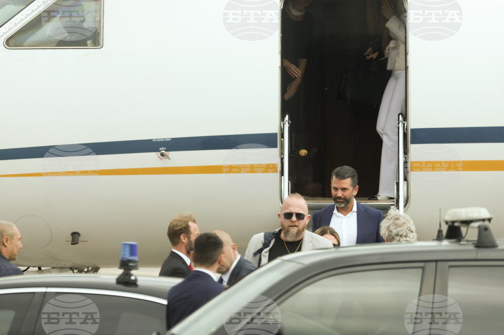 Доналд Тръмп-младши пристигна в София